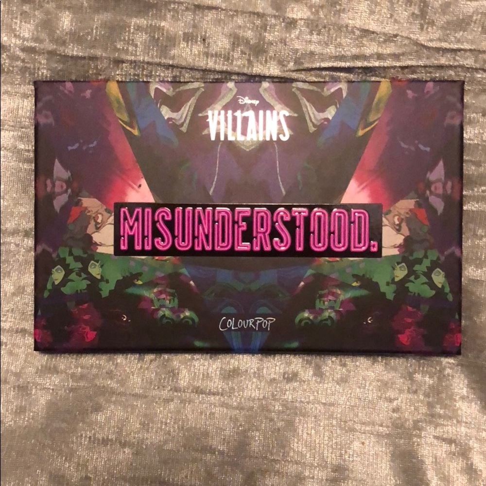 Colourpop x Disney Villians Misunderstood palette